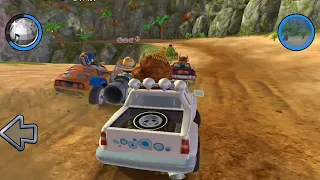 How to get the easter egg in Mushroom Grotto (Beach Buggy Racing)