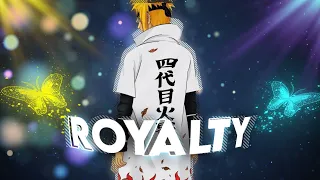 minato badass edit - royalty [EDIT/AMV] | naruto shippuden edit| amv edit tutorial alight motion xml