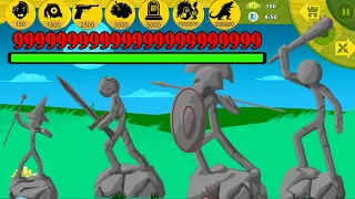 99999999HP STATUE WIZARD, SWORDSMAN, SPEARTON, GIANT VS FINAL BOSS | STICK WAR LEGACY - KASUBUKTQ