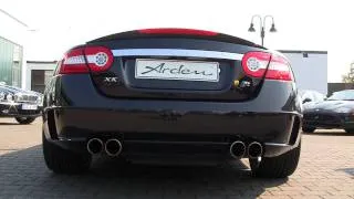 Jaguar XKR 5.0 V8 Supercharged WildCat Arden Revving INSANE SOUND