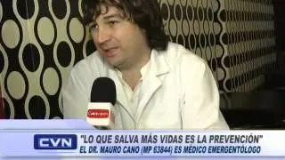 DR. MAURO CANO: "LO QUE MÁS SALVA VIDAS ES LA PREVENCIÓN"