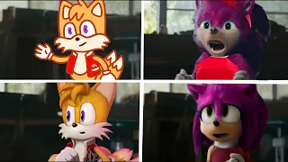 Sonic The Hedgehog Movie Amy x vs Tails Sonic Prime Uh Meow All Designs Compilation Compilation