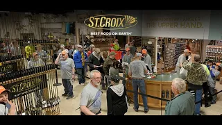 Lane Outdoor Adventures visits The St. Croix Rod Factory Store in Park Falls, WI!