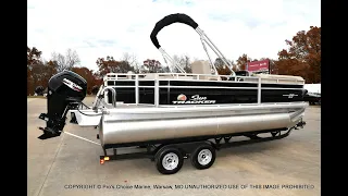 2024 Sun Tracker pontoon boat Sport Fish 20 DLX!!  Stock# ST1041