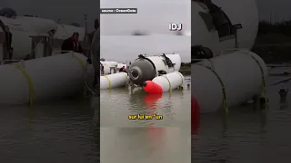 Titan Submarine Debris Found Near Titanic: What Happened #shorts