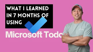 What I learned from using Microsoft Todo for 7 months