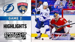 First Round, Gm2: Lightning @ Panthers 5/18/21 | NHL Highlights