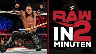 WWE RAW in 2 Minuten | Und warum hast du eine Maske auf? | 01.11.21