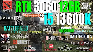 RTX 3060 12GB : Test in 30 Games in 2023