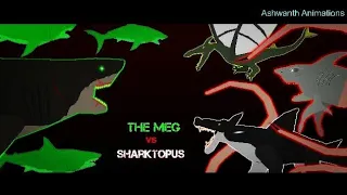 The Meg vs Sharktopus / sticknodes animation
