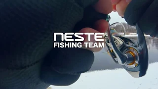 Neste Fishing Team at river Salaca