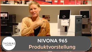 PRODUKTVORSTELLUNG - NIVONA KAFFEEVOLLAUTOMAT NICR 965 mattweiß - Thomas Electronic Online Shop