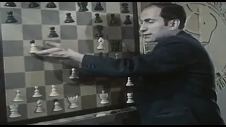 Mikhail Tal demonstrating famous Anderssen - Kieseritzky game (English subtitle)