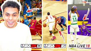 BREAKING ANKLES WITH KYRIE IRVING IN EVERY BASKETBALL GAME!