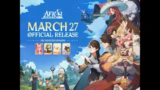 The official release date for AFK Journey is finally here! 🎉