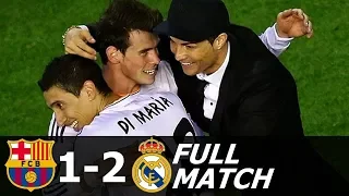 FC Barcelona vs Real Madrid 1-2 Highlights (Copa Del Rey Final) 2013-14 HD 720p (English Commentary)