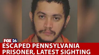 Following escaped Pennsylvania prisoner, latest sighting