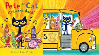 Pete the Cat Story Time Collection | Too Cool for School | Pete at the Beach & More