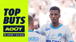 Top buts Ligue 1 Uber Eats - Août (saison 2023/2024)