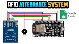 RFID Attendance System using NodeMCU and Google Sheets