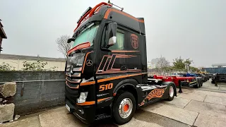 SCANIA 580 & ACTROS 510 / ЗАБИРАЕМ ТЯГАЧИ / МАГАЗИН В ЗАГНИВАЮЩЕЙ ЕВРОПЕ