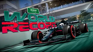 F1 2021 Jeddah World Record Hotlap + Setup 1:25.807