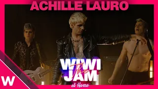 Achille Lauro "C'est la vie" + "Stripper" (San Marino Eurovision 2022) | Wiwi Jam at Home