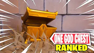 The One God Chest Challenge in Ranked Fortnite