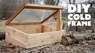 How to Build a COLD FRAME Using Old Windows