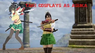 Taki Cosplays as Asuka (SoulCalibur 6)