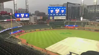 Houston against Braves in Atlanta for Game 3 of World Series