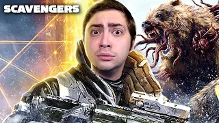 alanzoka jogando Scavengers com os amigos