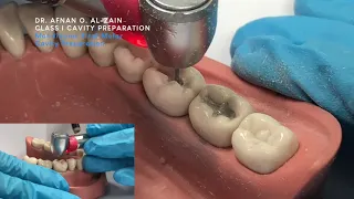 Class I cavity preparation for composite - mandibular molar #46 -Preclinical Operative - Arabic عربي