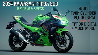 2024 Kawasaki Ninja 500 Ride Review and Specs
