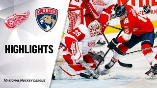 Red Wings @ Panthers 2/7/21 | NHL Highlights