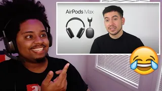 if Airpods Max commercials were honest [REACTION] 😂