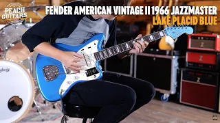 No Talking...Just Tones | Fender American Vintage II 1966 Jazzmaster | Lake Placid Blue