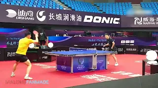 Ma Long training in Weihai | 2020 Men's World Cup #2