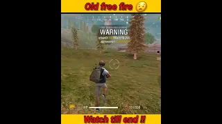 Free fire 2017 VS 2022 😨 free fire old pochinok ❤️ old memories 🥺 -Garena free fire