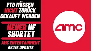 AMC Entertainment Aktie Update - Über 50 Tausend Votes! Neuer Hedgefond shortet! FTD Neuigkeiten!