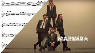 Måneskin - Zitti E Buoni – Marimba Sheet Music