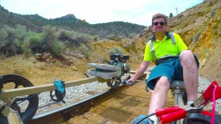 Rail riding the Nevada Northern Railway