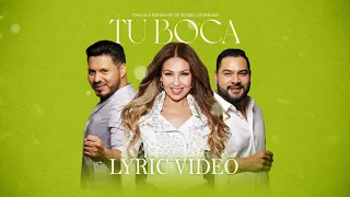 Thalia & Banda MS De Sergio Lizagarra - Tu Boca (Oficial - Letra / Lyric Video)