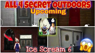 Ice Scream 5 All Secret Outdoors Upcoming In Ice Scream 6 || Ice Scream 5 Secrets || Ice Scream 6