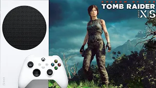 Shadow of The Tomb Raider Xbox Series S 900P 60 FPS