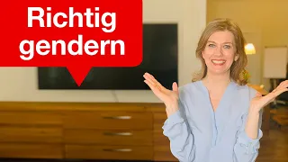 Richtig Gendern bei Moderation, Präsentation, Rede - so gehts einfach! | Nicole Krieger