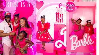 Barbie themed BIRTHDAY BASH in Nigeria  !!