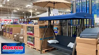 COSTCO SHOP WITH ME PATIO FURNITURE KITCHENWARE DINNERWARE PERSONAL CARE SHOPPING STORE WALK THROUGH