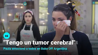 Paula emocionó a todos en "Bake Off 2021": "Tengo un tumor cerebral"