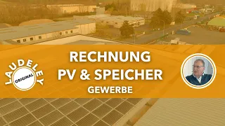 LAUDELEY: GEWERBE-RECHNUNG PV & SPEICHER